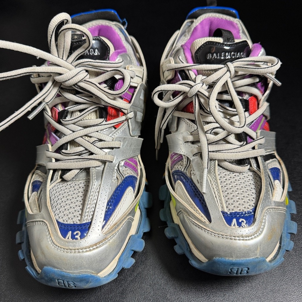 Balenciaga Track 2 Sneakers Multi Color Size 43 EU 10 US Mens Shoes - Picture 4 of 7